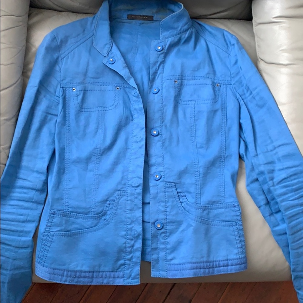 Blue/periwinkle light weight jacket
